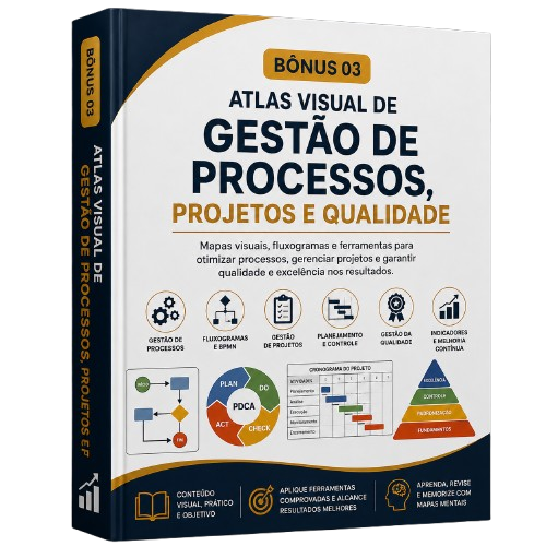 Bônus 03 - Atlas Visual de Gestão de Processos, Projetos e Qualidade