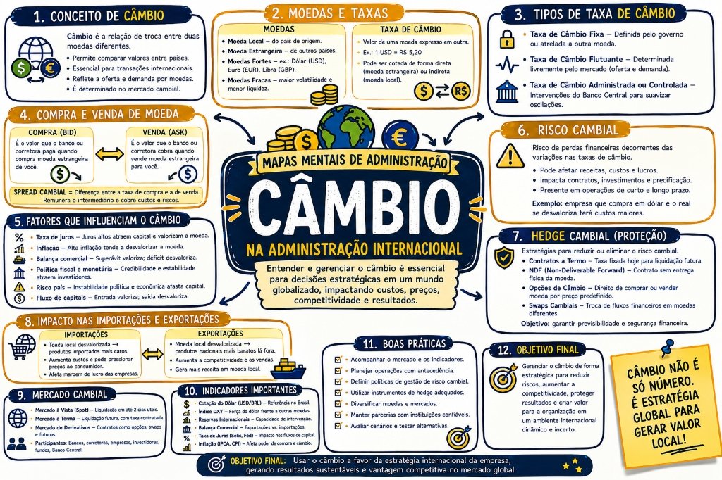 Mapa Mental - Câmbio